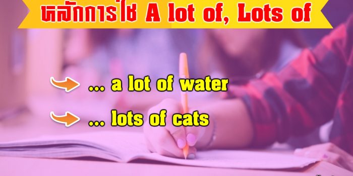 การใช้ A Lot Of