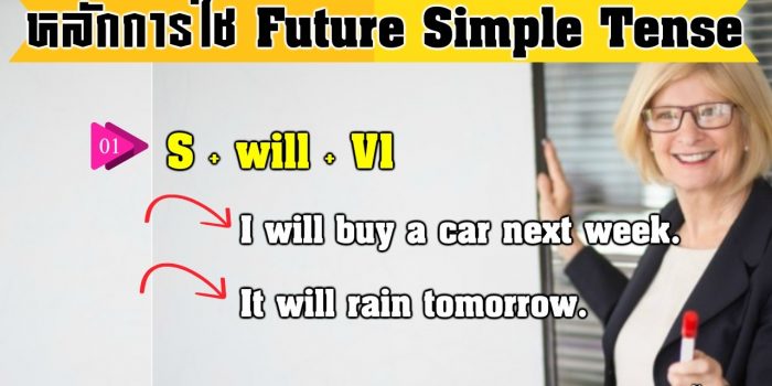 การใช้ Future Simple Tense