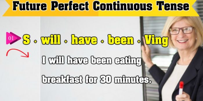 การใช้ Future Perfect Continuous