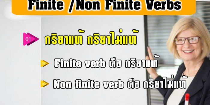 Finite Verb คือ