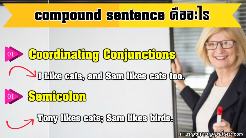 compound sentence คือ