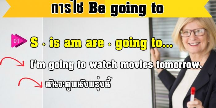 การใช้ Be Going To